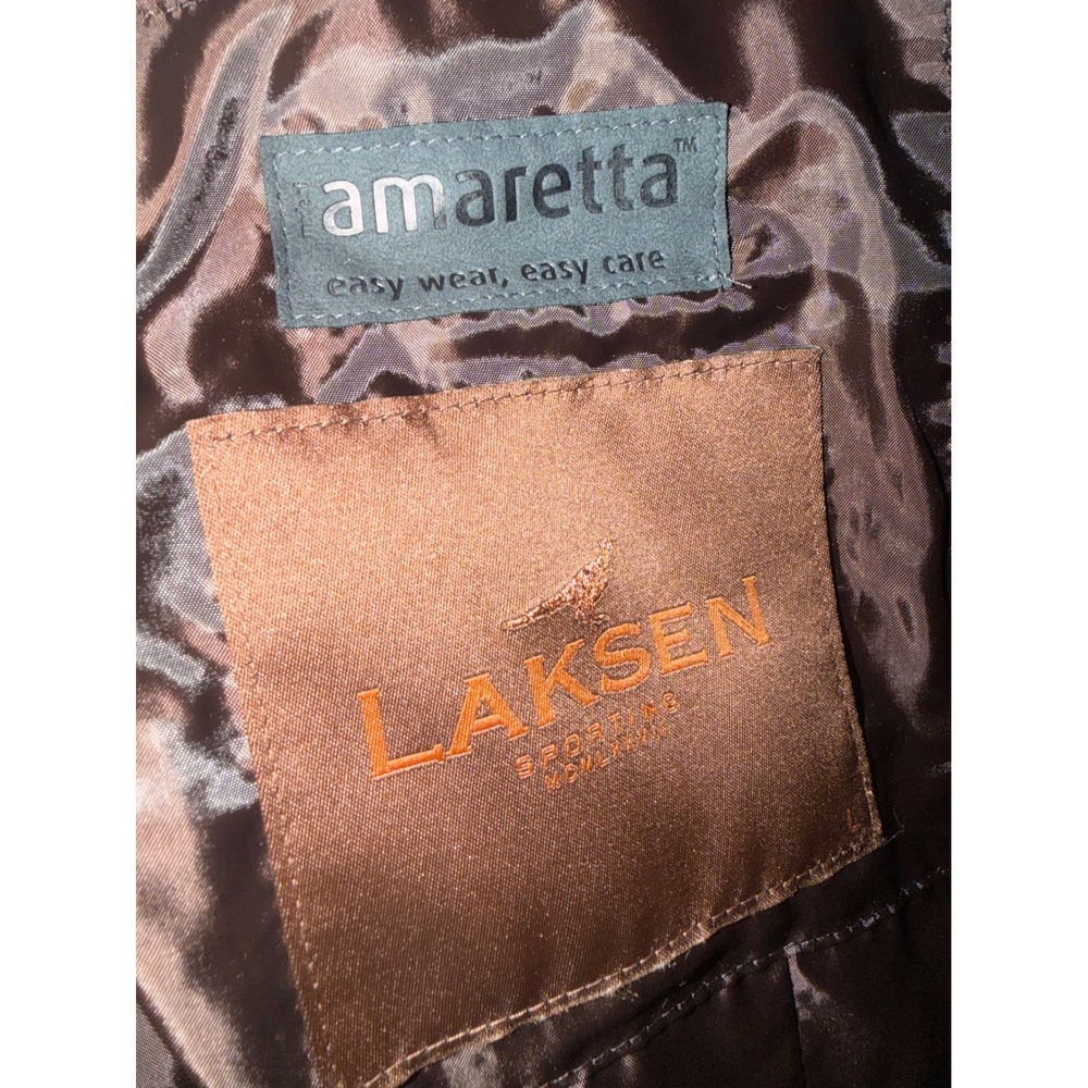 Laksen Sporting Amaretta Vest Womens Brown Suede Feel Shooting Hunting Waistcoat - Picture 6 of 8